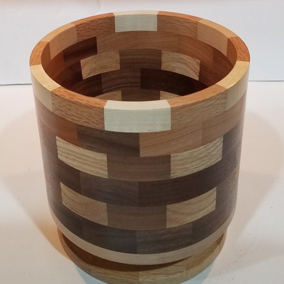 recently completed segmented bowl. it Segmented Turned Bowl
